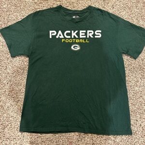 vintage official nfl green bay packers shirt